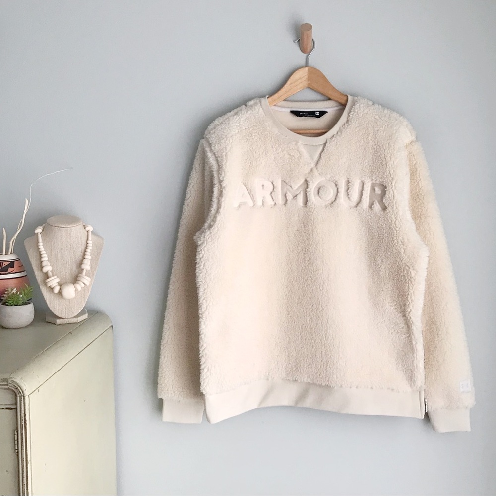UNDER ARMOUR Sherpa Be Seen Crew Pullover